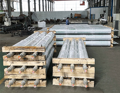 6700mm High Work Speed Guide Rollers Preparing